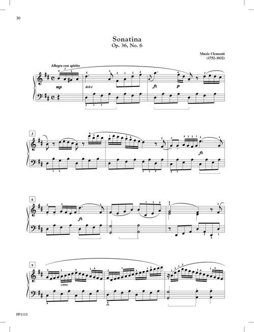 Faber Developing Artist - Piano Sonatinas - Book 4