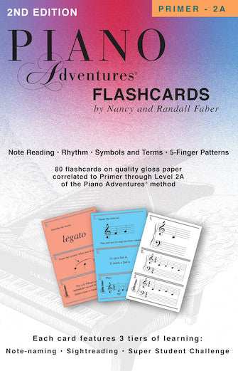 Faber Piano Adventures - Flashcards In-a-Box