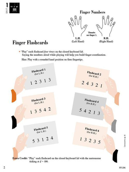 Accelerated Piano Adventures for the Older Beginner – Theory, Book 1