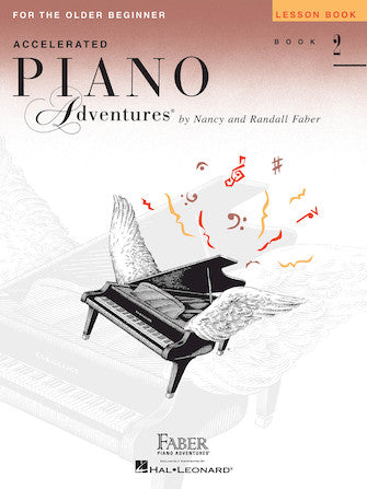 Accelerated Piano Adventures for the Older Beginner – Lessons, Book 2