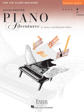Accelerated Piano Adventures for the Older Beginner – Theory, Book 2