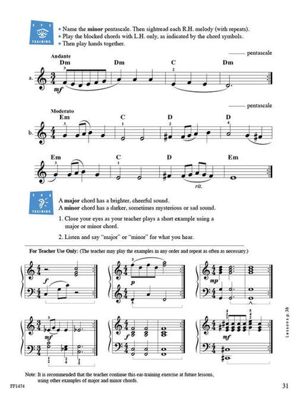 Accelerated Piano Adventures for the Older Beginner – Theory, Book 2