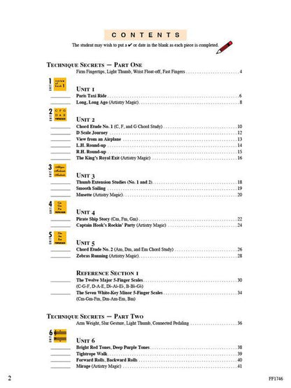 Accelerated Piano Adventures for the Older Beginner – Technique and Artistry, Book 2