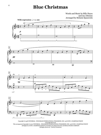 Christmas Pop Favorites for Piano Solo