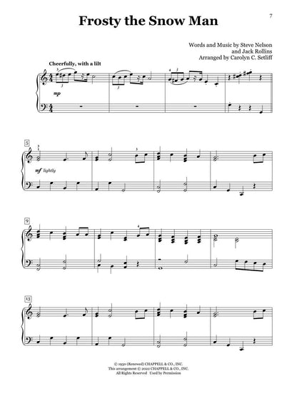 Christmas Pop Favorites for Piano Solo