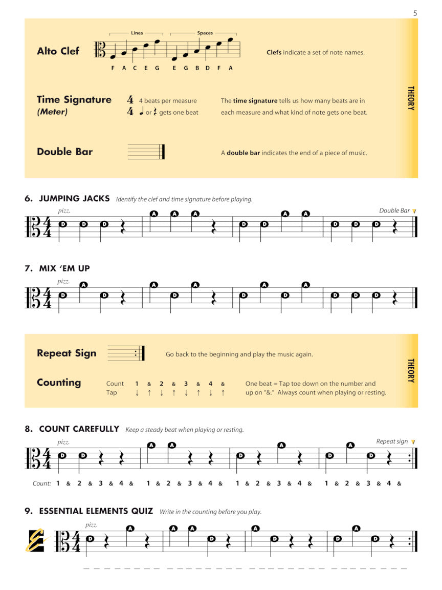 Essential Elements for Strings – Viola - Book 1 w/ EEi