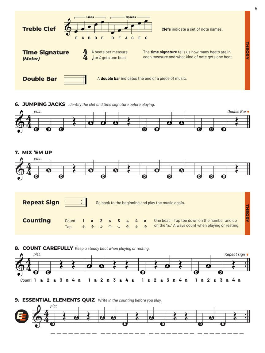 Essential Elements for Strings – Violin Book 1 with Online Resources