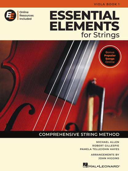 Essential Elements for Strings – Viola - Book 1 with Online Resources