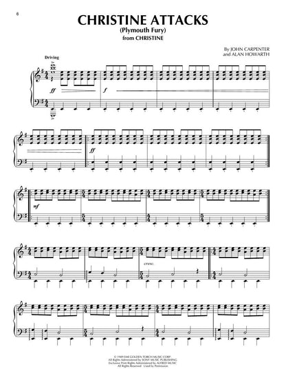 John Carpenter Sheet Music Collection - Piano Solo