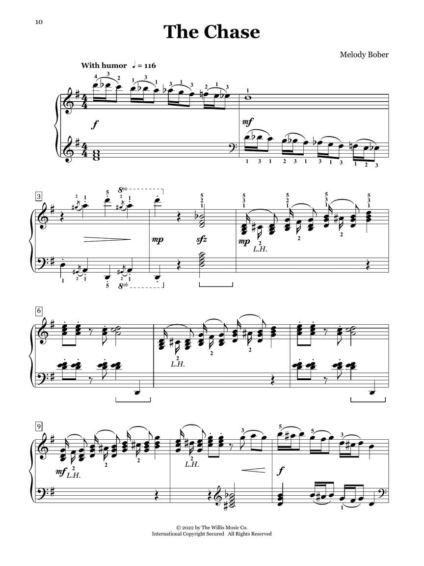 Bober - Standout Solos for Recitals 10 Dramatic Pieces for Piano