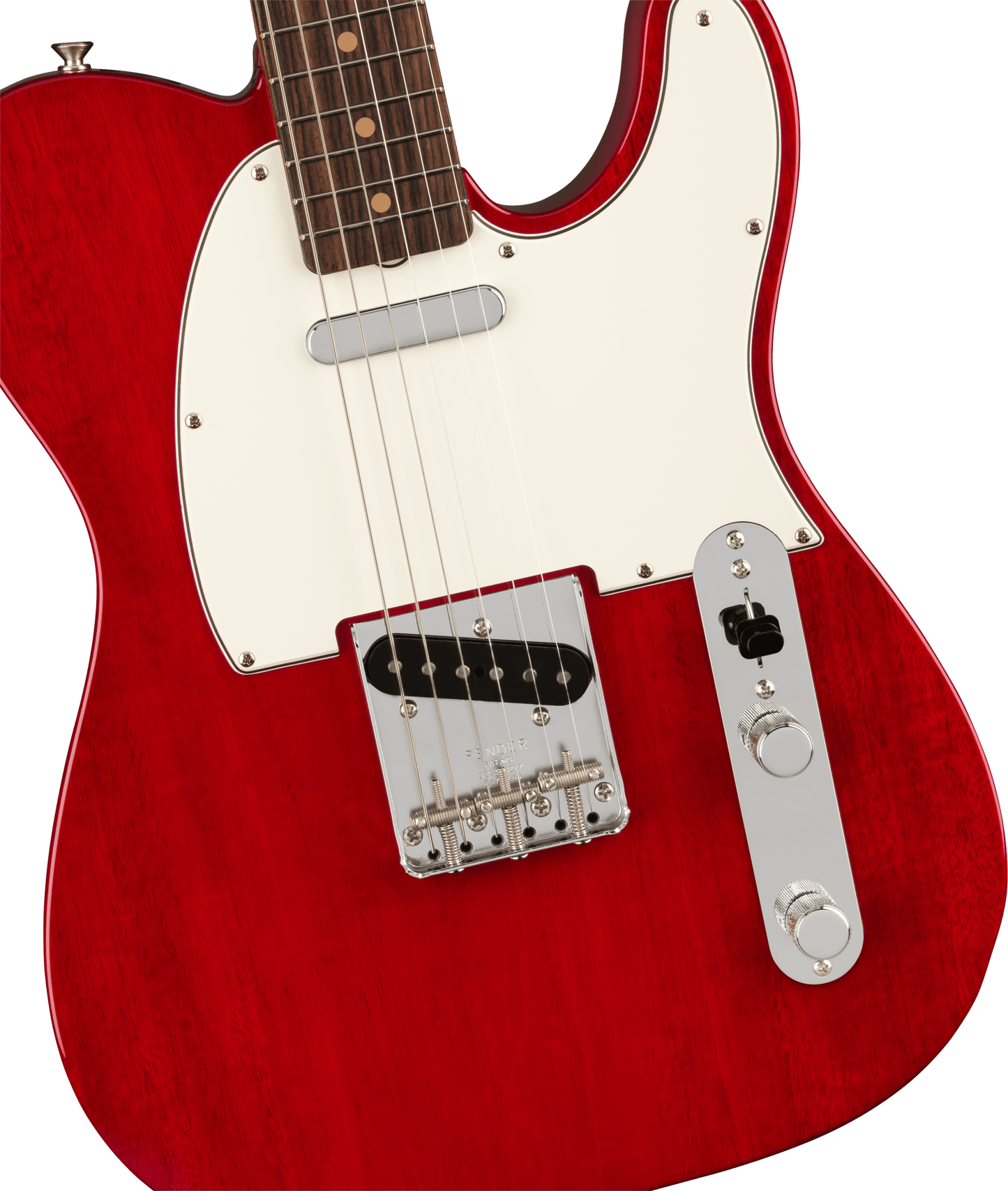 Fender American Vintage II 1963 Telecaster, Rosewood Fingerboard, Crimson Red Transparent