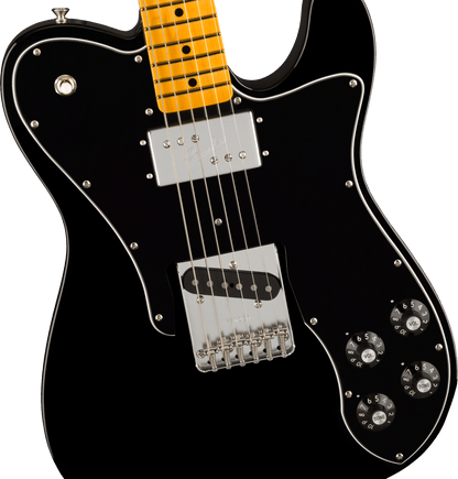 Fender American Vintage II 1977 Telecaster Custom, Maple Fingerboard, Black