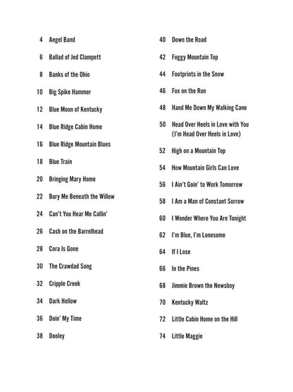 Bluegrass Songs – Strum Together