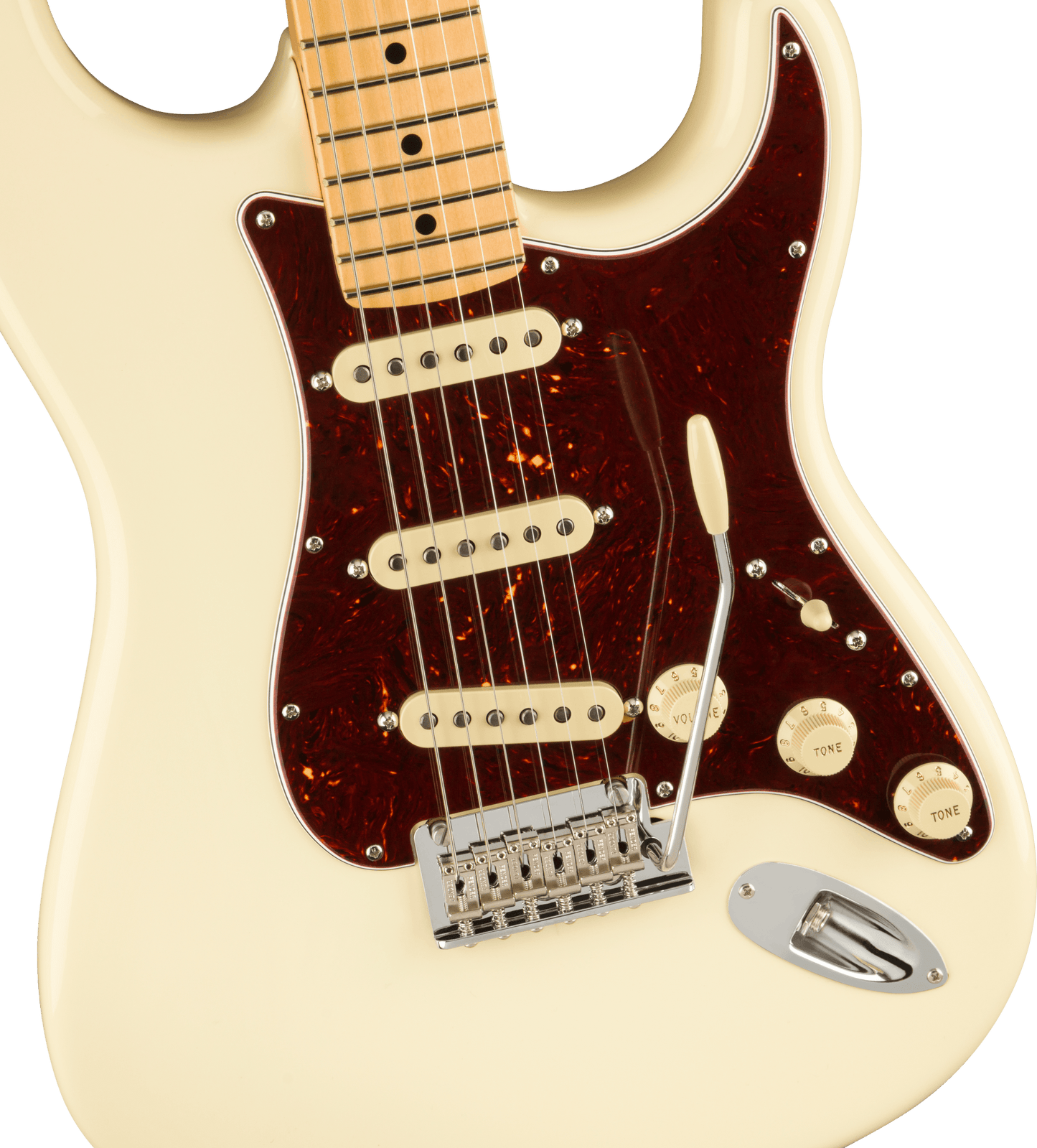 Fender American Professional II Stratocaster, Maple Fingerboard, Olympic White