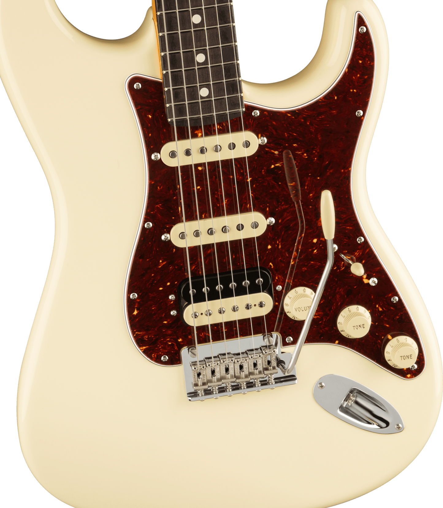 Fender American Professional II Stratocaster HSS, Rosewood Fingerboard, Olympic White