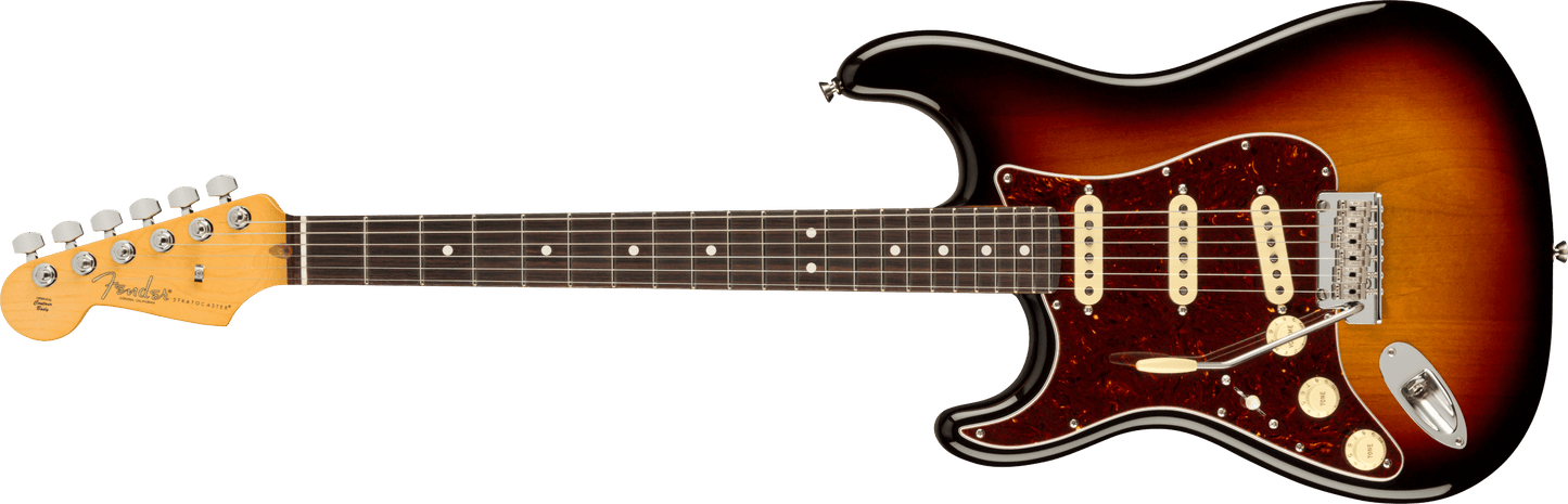 Fender American Professional II Stratocaster Lefty, Rosewood Fingerboard, 3-Color Sunburst