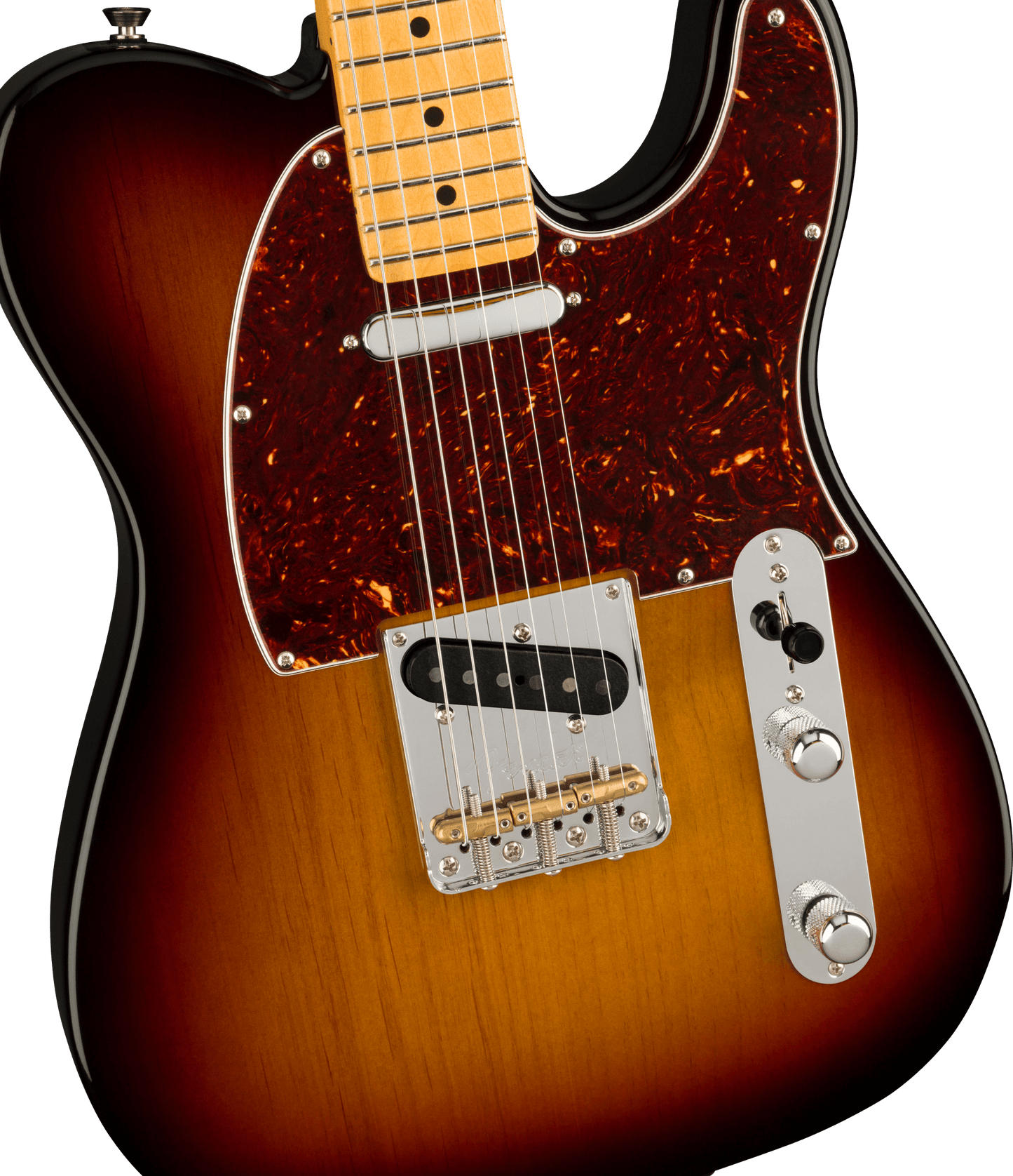 Fender  American Professional II Telecaster, Maple Fingerboard, 3-Color Sunburst