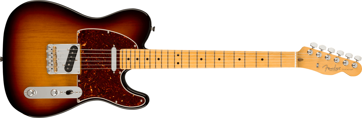 Fender  American Professional II Telecaster, Maple Fingerboard, 3-Color Sunburst