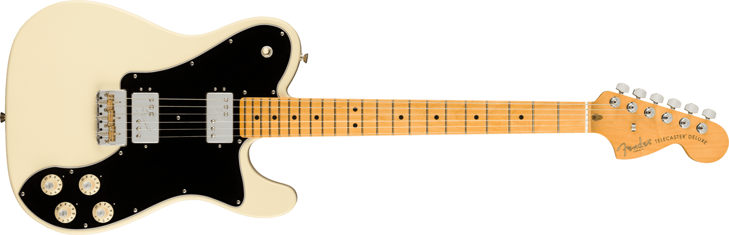 Fender American Professional II Telecaster Deluxe, Maple Fingerboard, Olympic White