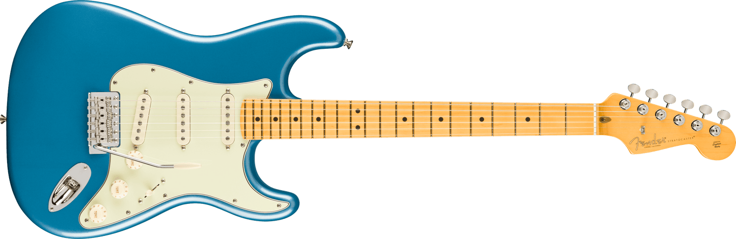 Fender American Professional Classic Stratocaster®, Maple Fingerboard, Faded Lake Placid Blue