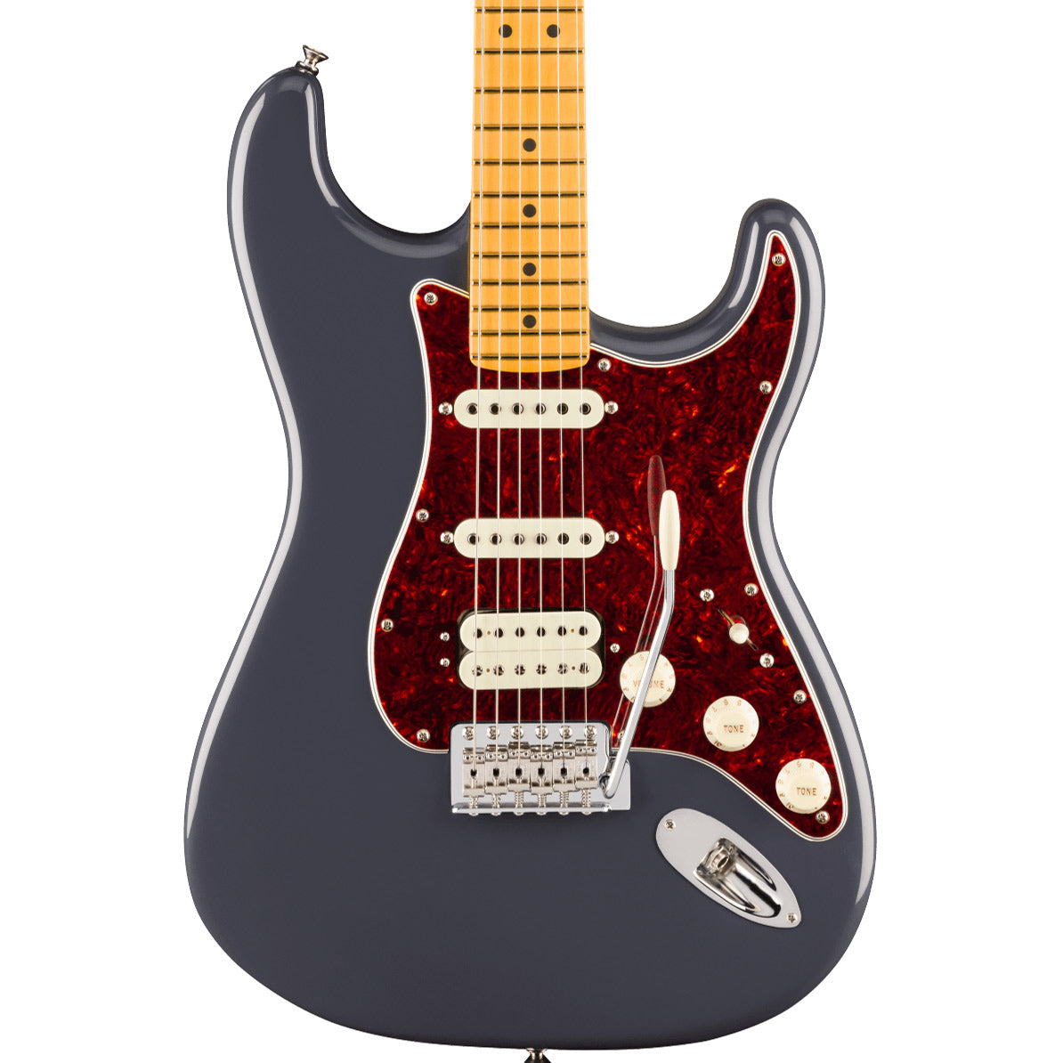 Fender American  American Professional Classic Stratocaster® HSS, Maple Fingerboard, Faded Black