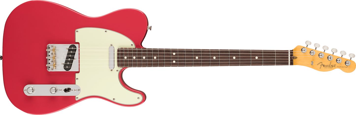 Fender American Professional Classic Telecaster®, Rosewood Fingerboard, Faded Dakota Red