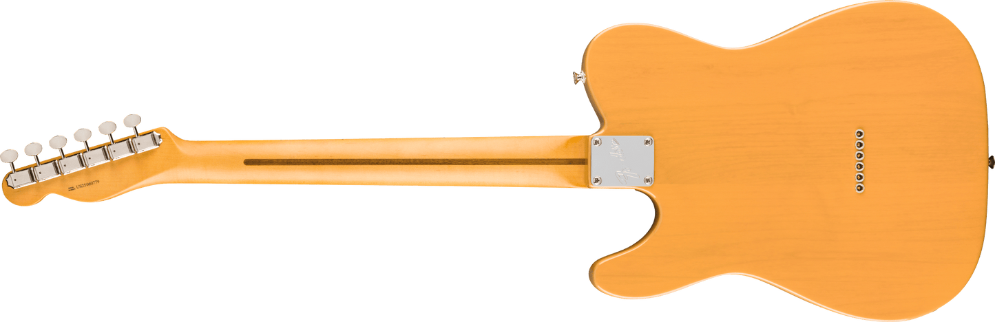 Fender American Professional Classic Telecaster®, Maple Fingerboard, Butterscotch Blonde