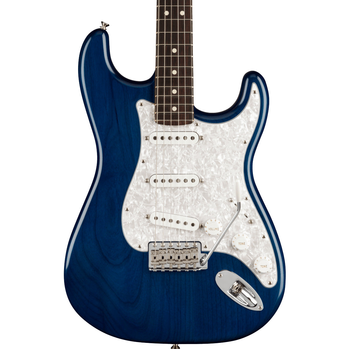 Fender Cory Wong Stratocaster, Rosewood Fingerboard, Sapphire Blue Transparent