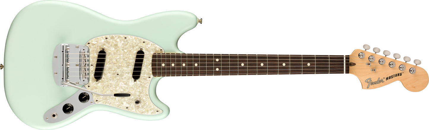 Fender American Performer Mustang, Rosewood Fingerboard, Sonic Blue