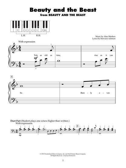 Disney Movie Fun – 2nd Edition - Five Finger Piano