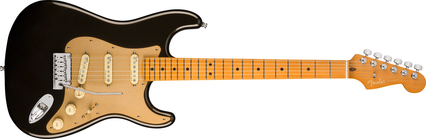 Fender American Ultra Stratocaster, Maple Fingerboard, Texas Tea