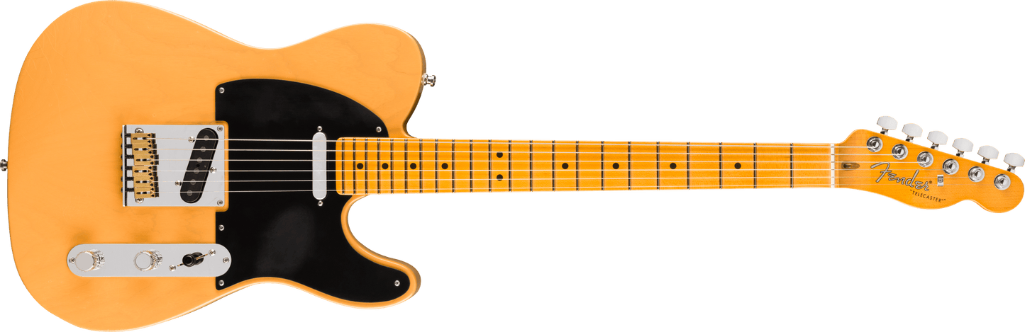 Fender  American Ultra Luxe '50s Telecaster®, Maple Fingerboard, Butterscotch Blonde