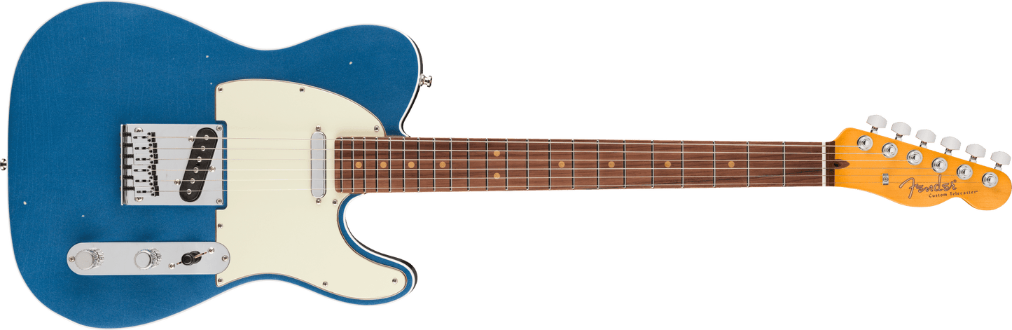 Fender  American Ultra Luxe '60s Telecaster® Custom, Rosewood Fingerboard, Lake Placid Blue