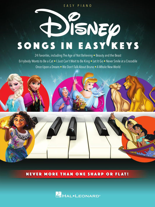 Disney Songs in Easy Keys - Easy Piano