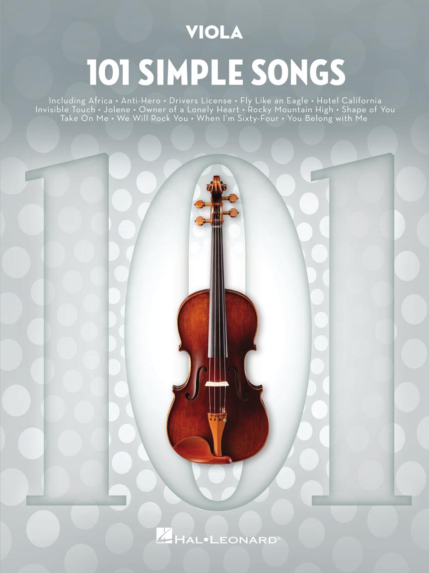 101 Simple Songs for Viola