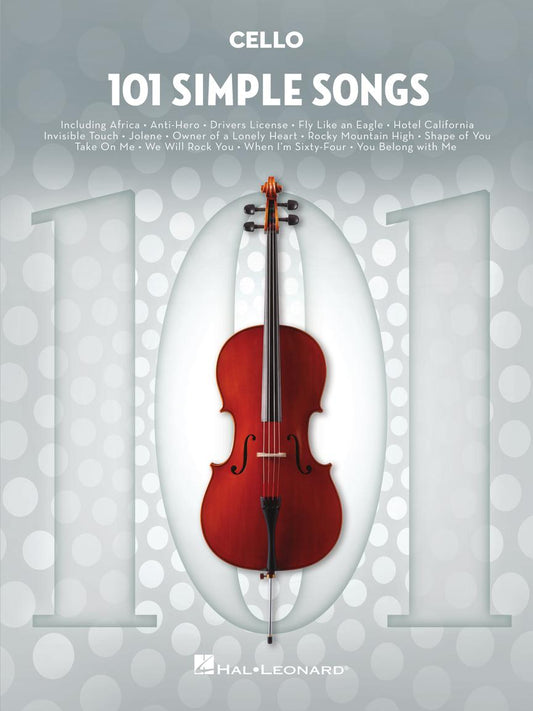 101 Simple Songs for Cello