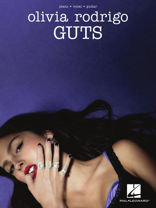 Olivia Rodrigo – Guts - Piano/Vocal/Guitar
