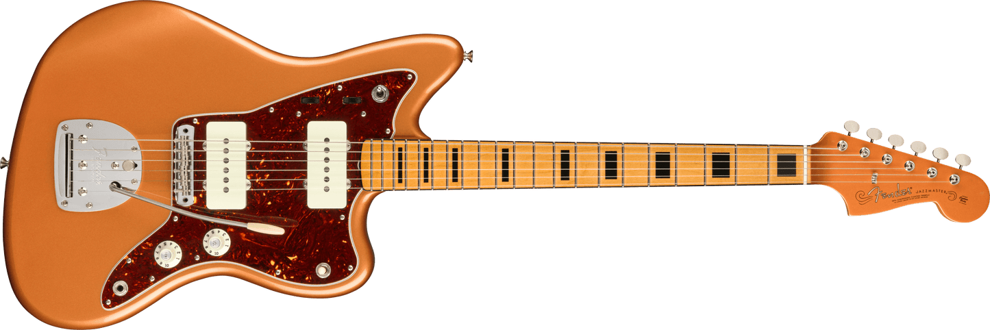 Fender Troy Van Leeuwen Jazzmaster, Bound Maple Fingerboard, Copper Age