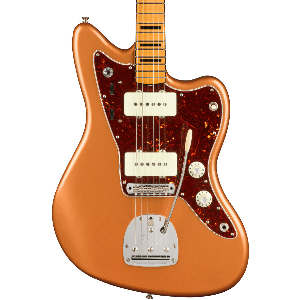 Fender Troy Van Leeuwen Jazzmaster, Bound Maple Fingerboard, Copper Age