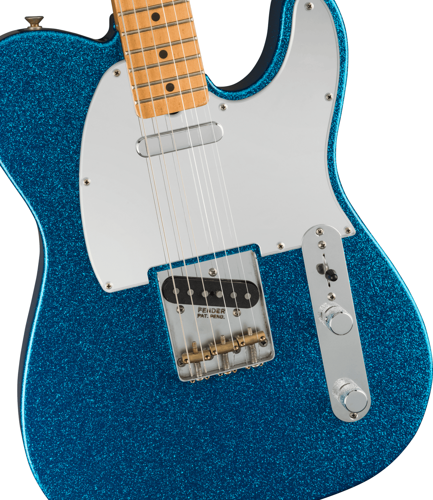 Fender  J Mascis Telecaster, Maple Fingerboard, Bottle Rocket Blue Flake