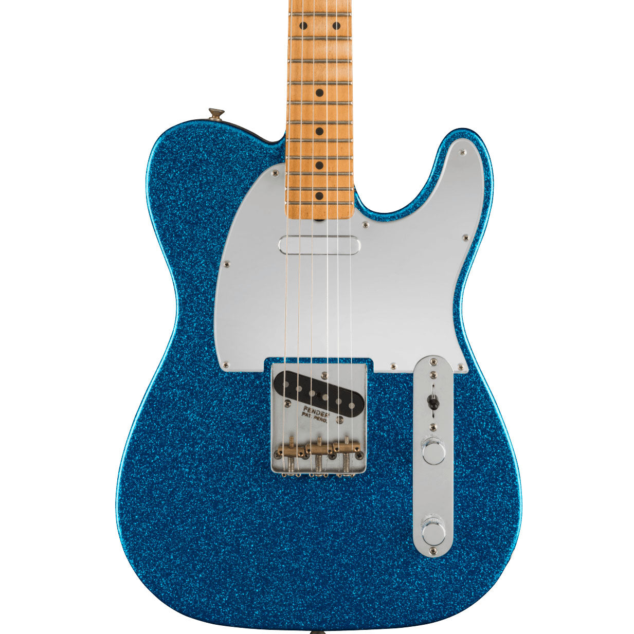 Fender  J Mascis Telecaster, Maple Fingerboard, Bottle Rocket Blue Flake