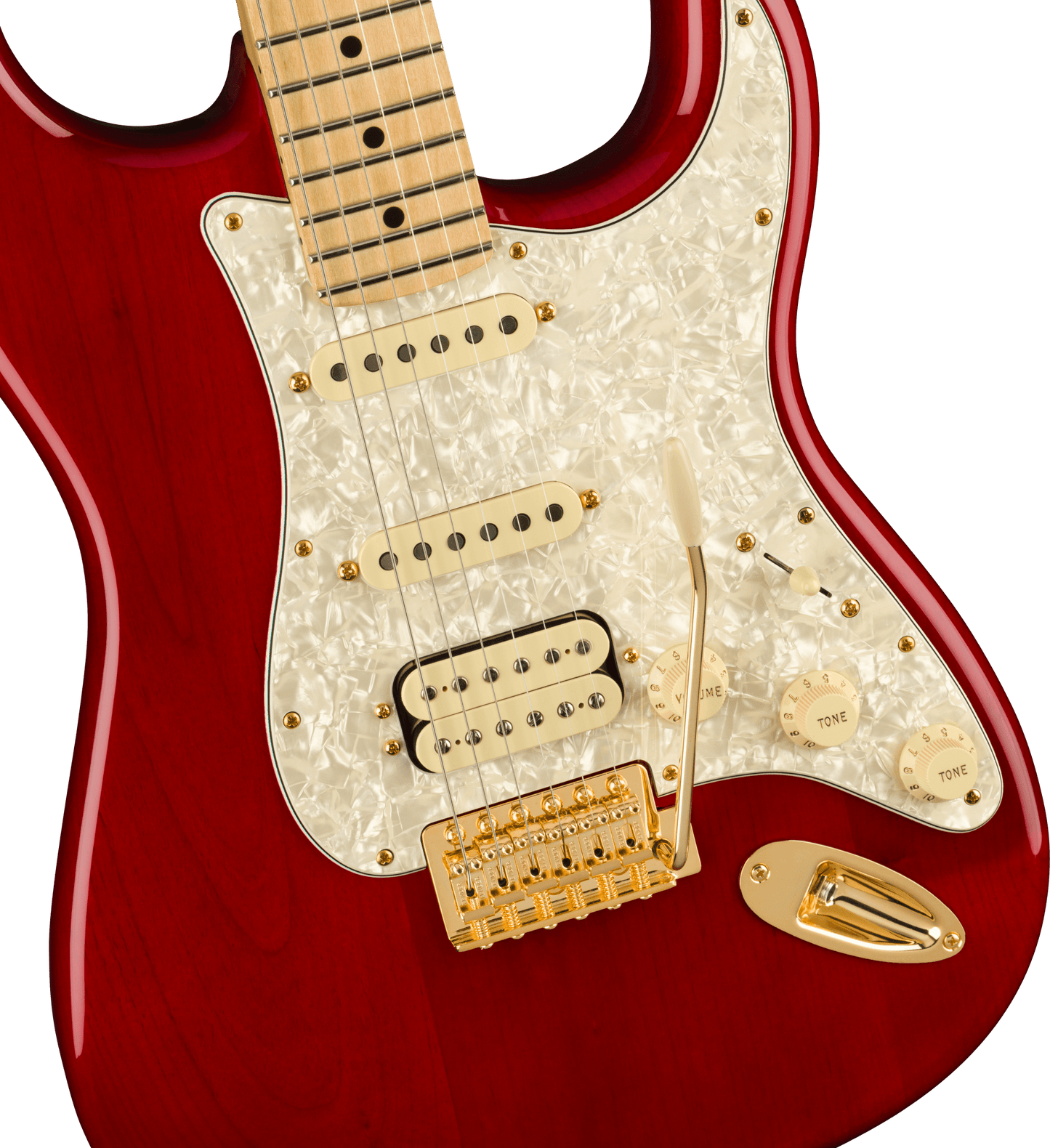 Fender Tash Sultana Stratocaster, Transparent Cherry