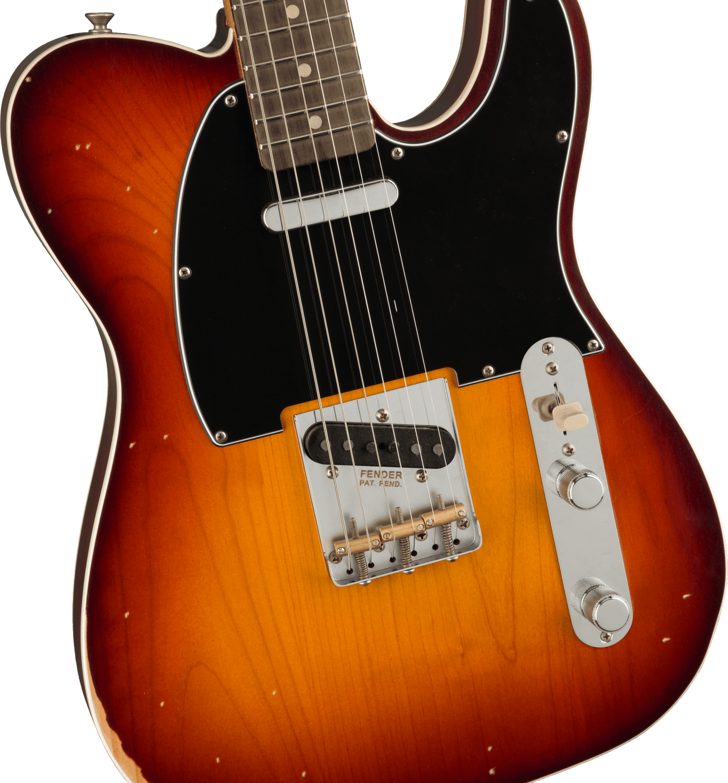 Fender Jason Isbell Custom Telecaster, Rosewood, 3-Color Chocolate Burst