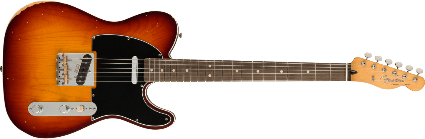 Fender Jason Isbell Custom Telecaster, Rosewood, 3-Color Chocolate Burst