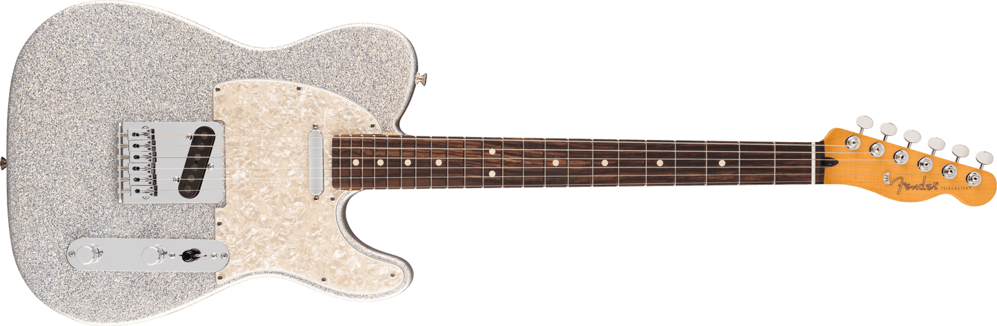 Fender 75th Anniversary Player II Telecaster®, Rosewood Fingerboard, Diamond Dust Sparkle
