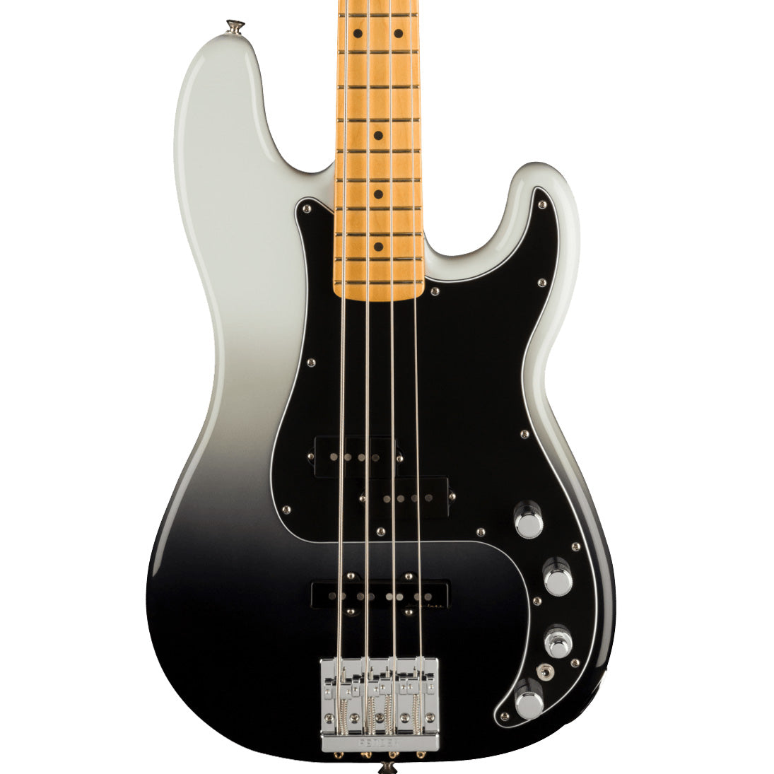 Fender  Player Plus Active Precision Bass, Maple Fingerboard, Silver Smoke