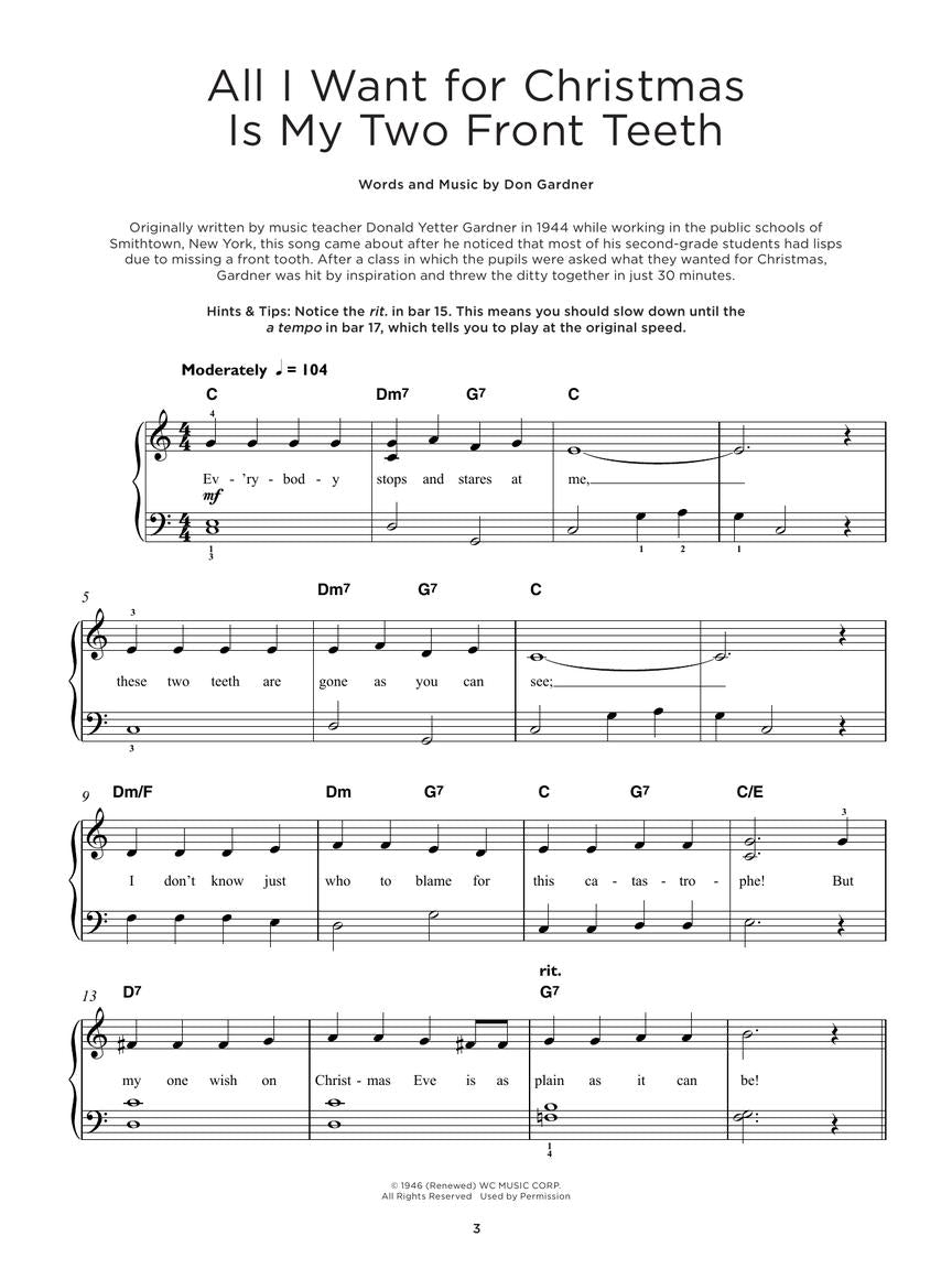 Christmas Hits Really Easy Piano Portland Music Company Christmas hits really easy piano portland music company