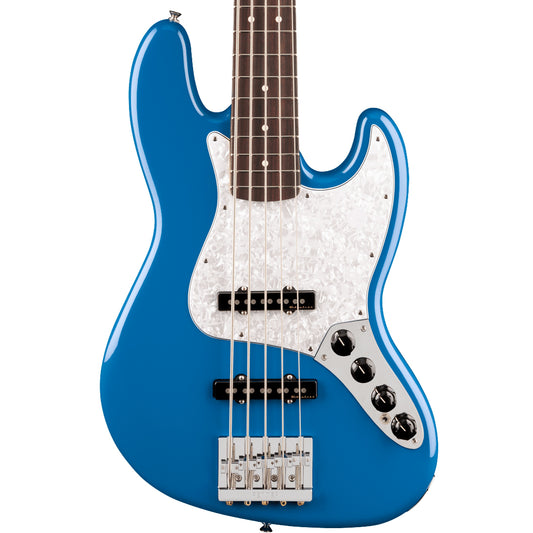 Fender  Player II Modified Active Jazz Bass® V, Rosewood Fingerboard, Electric Blue