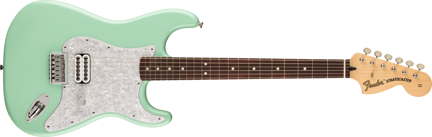 Fender Tom DeLonge Stratocaster, Rosewood Fingerboard, Surf Green