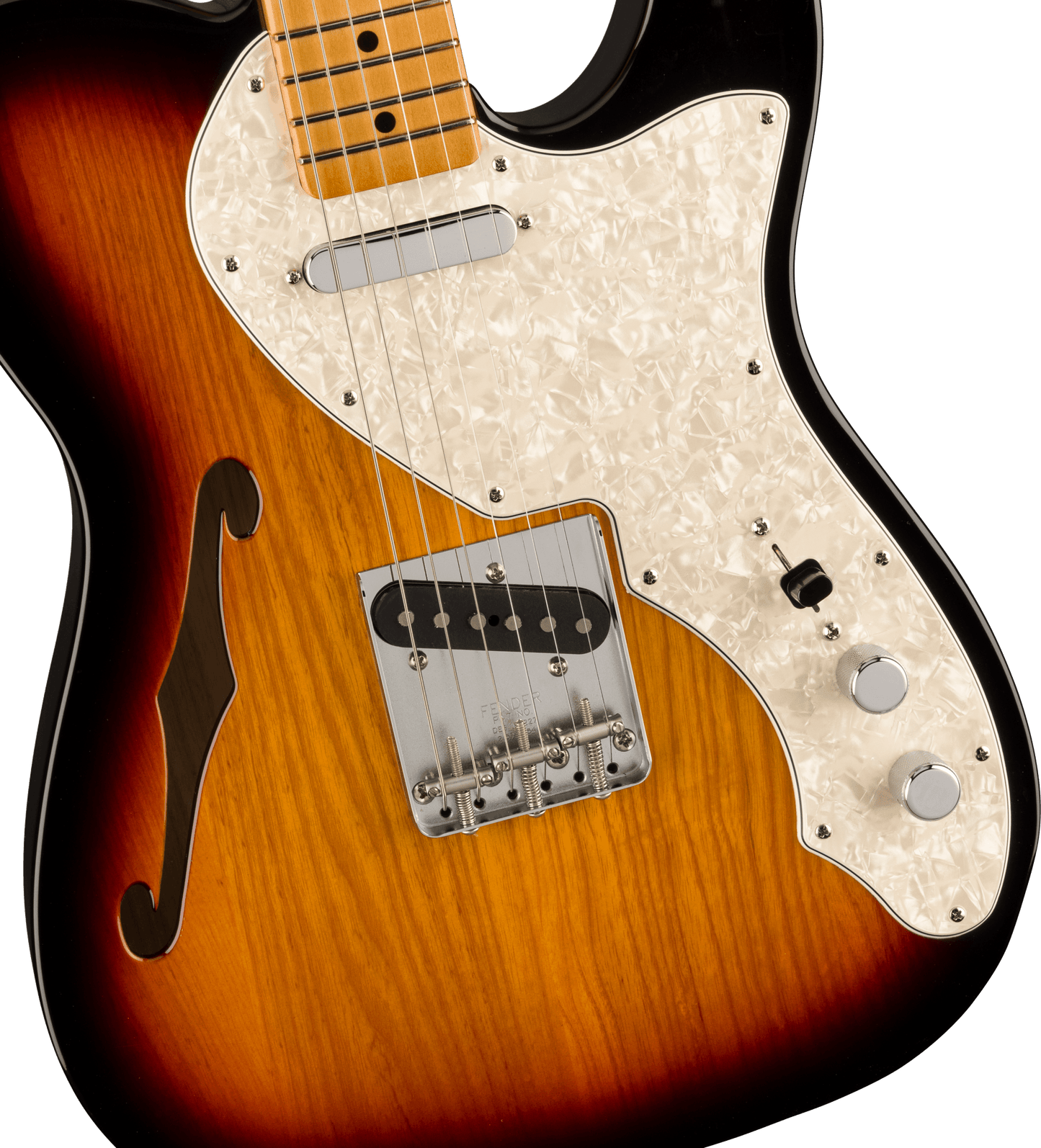 Fender Vintera II '60s Telecaster Thinline, Maple Fingerboard, 3-Color Sunburst